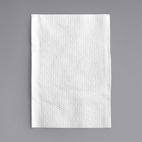 OneUp by Choice White 1-Ply Wide Interfold 6 1/2 inch x 8 1/2 inch Dispenser Napkin - 6000/Case