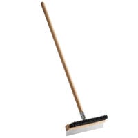 Thunder Group 37" Pizza Oven Brush with Scraper