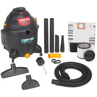 Shop-Vac 9601806 18 Gallon 6.0 Peak HP Polyethylene Wet / Dry Vacuum with Built-In Pump and Tool Kit