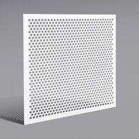 American Louver Company Stratus 1/2" Perforated Plastic Panel STR-PERF-2212-5PK - 5/Pack