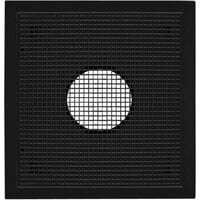 American Louver Company Stratus Black Eggcrate Return Grille for 12" Square Duct STR-ERFG-12BK