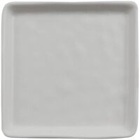 cheforward™ by GET Savor 4" Square Touch of Honey Melamine Plate - 24/Case