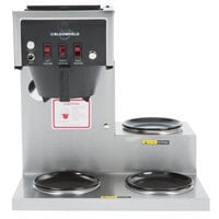 Bloomfield 8573D3 Koffee King 3 Warmer Right Stepped Automatic Coffee Brewer - 120V