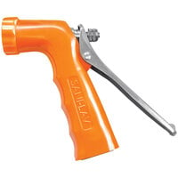 Sani-Lav N2S Orange Insulated Spray Nozzle with Stainless Steel Handle