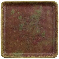 cheforward™ by GET Savor 6" Square Clay Azul Iris Melamine Plate - 24/Case