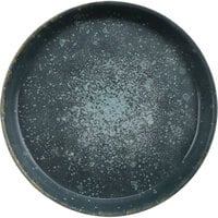 cheforward™ by GET Savor 4" Round Dusk and Spruce Melamine Plate - 24/Case