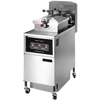 Henny Penny PFE500 4-Head Electric Pressure Fryer with Computron 1000 Controls - 208V, 3 Phase