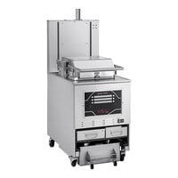 Henny Penny PXE100 Velocity Series 8-Head Electric Pressure Fryer - 208V, 3 Phase
