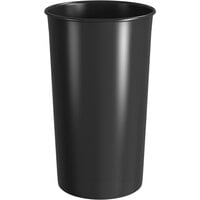 22 oz. Black Customizable IML Hard Plastic Cold Cup - 360/Case
