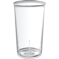 22 oz. Clear Customizable IML Hard Plastic Cold Cup - 360/Case