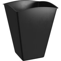160 oz. Black Customizable IML Hard Plastic Popcorn Bucket - 100/Case