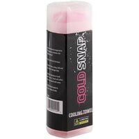 Cordova Coldsnap 33 1/2" x 13" Pink Cooling Towel