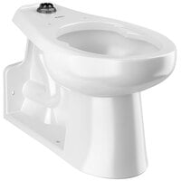 Sloan 2112229 ADA Height Elongated Floor-Mounted Rear Outlet Toilet with Bedpan Lugs - 1.28 to 1.6 GPF