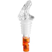 Choice 0.5 oz. 3-Ball Measured Liquor Pourer with No Collar - 12/Pack