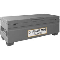 Durham Mfg 60" x 24" x 22 13/16" Lockable Steel Job Site Box JSC-246023-94T-D720