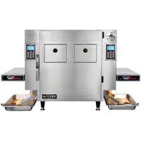 AutoFry MTI-40C 5.5 Gallon Double Basket Automatic Ventless Fryer - 208/240V, 1 Phase