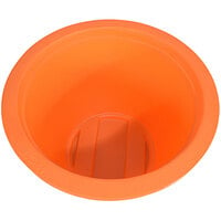 Vestil 65 Gallon Orange Low Density Polyethylene Over Pack Drum Containment Container SCC-65-OR - 800 lb. Capacity