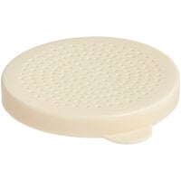 Choice Beige Lid for 10 oz. Polycarbonate Shaker