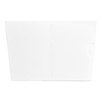 Inno-Pak 85 oz. White Poly-Coated SBS Bucket Divider - 200/Case