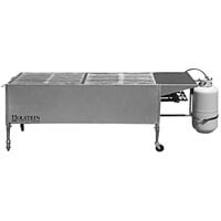 Holstein Manufacturing 2472GSS 72 inch Country Club Stainless Steel Propane Grill