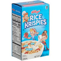 Kellogg's Rice Krispies Cereal Single-Serve Box 0.88 oz. - 70/Case