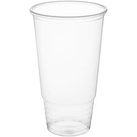 Choice Clear Plastic Cold Cup 42 oz. - 25/Pack