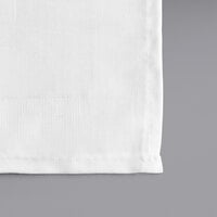 Oxford White 100% Spun Polyester Cloth Napkins, 20 x 20 MS2020 - 144/Case