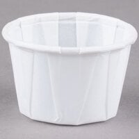 Solo SCC100 1 oz. White Paper Souffle / Portion Cup - 5000/Case