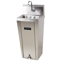 Advance Tabco 7-PS-90 Hands Free Hand Sink with Pedestal Base