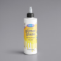 Satin Ice Yellow Vanilla Glitter Glaze 10 oz.
