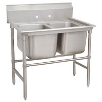 Advance Tabco 94-62-36 Spec Line Two Compartment Pot Sink - 48 inch