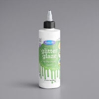 Satin Ice Green Vanilla Glitter Glaze 10 oz.