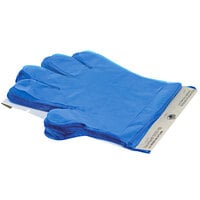 AeroGlove Large Blue Biodegradable Gloves - Case of 1200 (8 Packs of 150)