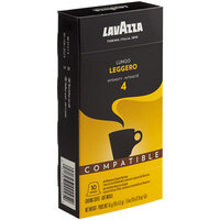 Lavazza Leggero Lungo Single Serve Capsules Compatible with Nespresso* Original Machines - 10/Box