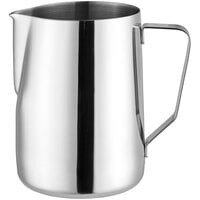 Acopa 33 oz. Stainless Steel Frothing Pitcher with Measuring Lines