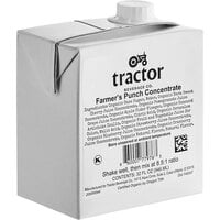 Tractor Beverage Co. Farmer's Punch Beverage 8.5:1 Concentrate 32 fl. oz. - 12/Case