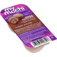 My/Mochi Double Chocolate Mochi Ice Cream 1.5 oz. 2-Pack - 12/Case