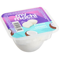 My/Mochi Coconut Mochi Ice Cream 1.5 oz. - 72/Case