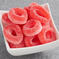 Kervan Gummy Watermelon Rings 5 lb. - 4/Case