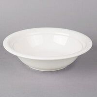 CAC R-B12 2.5 Qt. Super Bright White Porcelain Serving Bowl - 12/Case