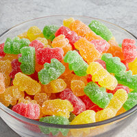 Kervan Sour Gummy Bears 5 lb. - 4/Case