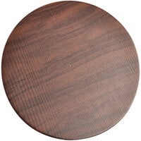 Spring USA Wynwood by Skyra 10 5/8" x 3/4" Round Faux Wood Riser Tray / Top