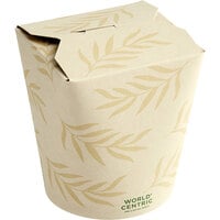 World Centric 32 oz. NoTree Asian Take-Out Containers - 500/Case