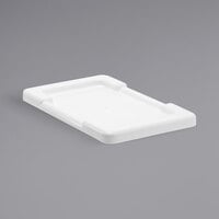 Quantum LID2417WT White Lid for TUB2417-8 and TUB2417-12 Cross Stack Tubs