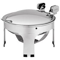 Spring USA Seasons 4 Qt. Round Stainless Steel Induction Chafer with Stand 3372-6/36