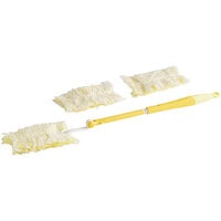 Swiffer® Dusters 89114 Heavy-Duty 3' Extendable Handle Starter Kit with 3 Duster Cloth Refills - 4/Case