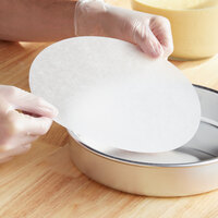Baker's Mark 9 inch Round Silicone Coated Pan Liner - 1000/Case