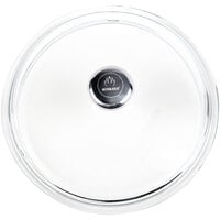 Mibrasa 11 inch Round Glass Casserole Dish Lid with Aluminum Handle