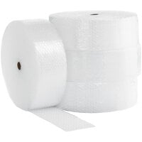 Pregis 12" x 375' Medium 5/16" Perforated Bubble Rolls - 4/Bundle