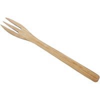 Solia 7 1/8" Natural Bamboo Fork - 500/Case